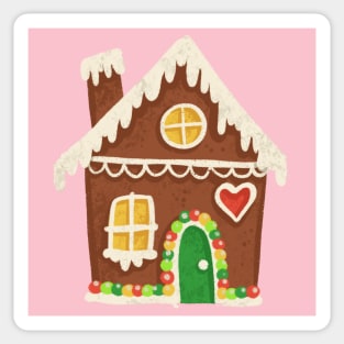 Gingerbread House Sticker